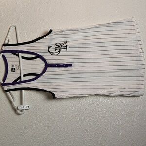 Colorado Rockies muscle t shirt Sz S